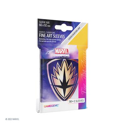 MARVEL: CHAMPIONS FINE ART SLEEVES – GUARDIANS OF THE GALAXY LOGO