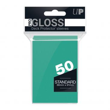 Ultra Pro Gloss Standard Sleeves - Aqua