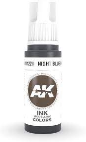 AK-Interactive: 3rd Gen Acrylics - Night Blue Ink