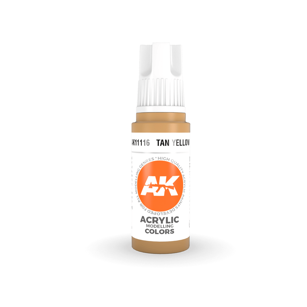 AK-Interactive: 3rd Gen Acrylics - Tan Yellow