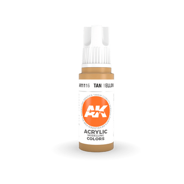AK-Interactive: 3rd Gen Acrylics - Tan Yellow