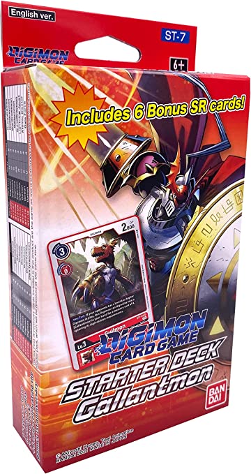 MGO 2021 Digimon English TCG ST-7 Gallantmon Starter Deck - 54 Cards