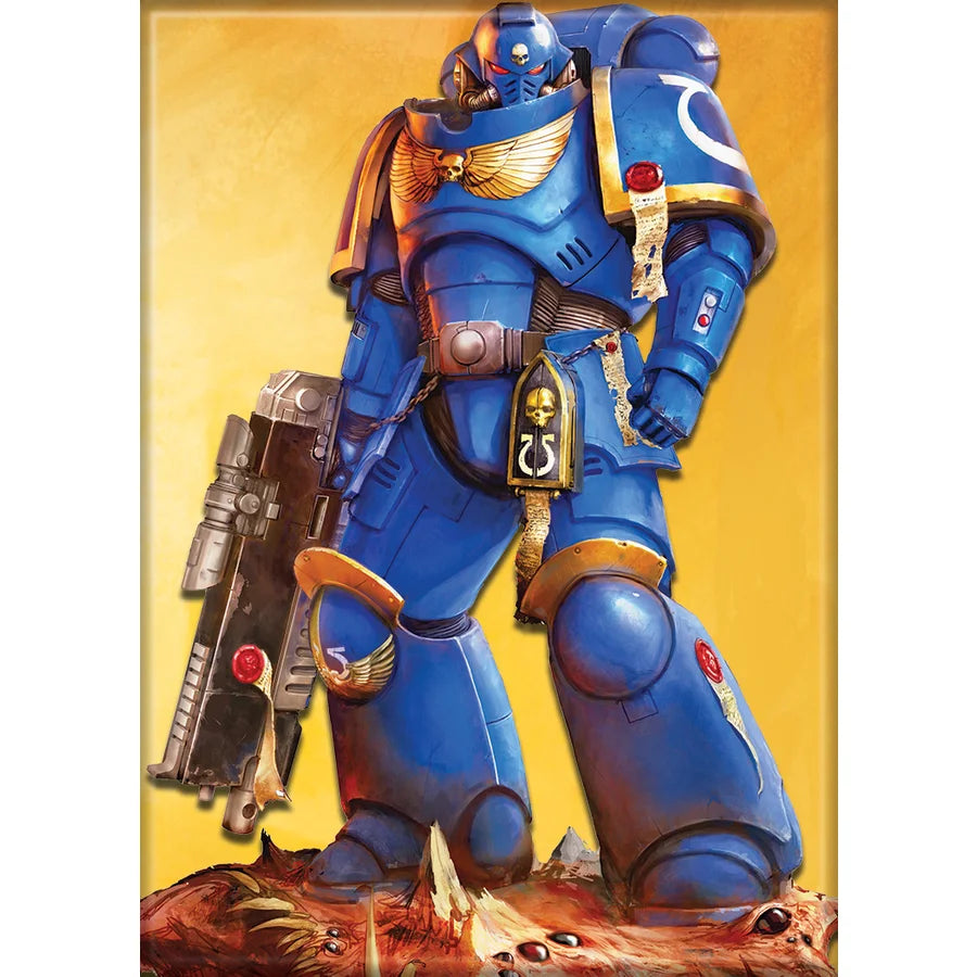 ATA Boy Magnet: Warhammer 40K Ultramarines Intercessor