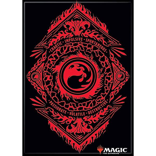 ATA Boy Magnet: MTG Red Mountain Mana