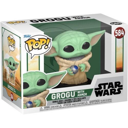 Funko Pop STAR WARS BOOK OF BOBA FETT - GROGU w/ ARMOR