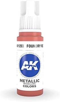 AK-Interactive: 3rd Gen Acrylics - Foundry Red