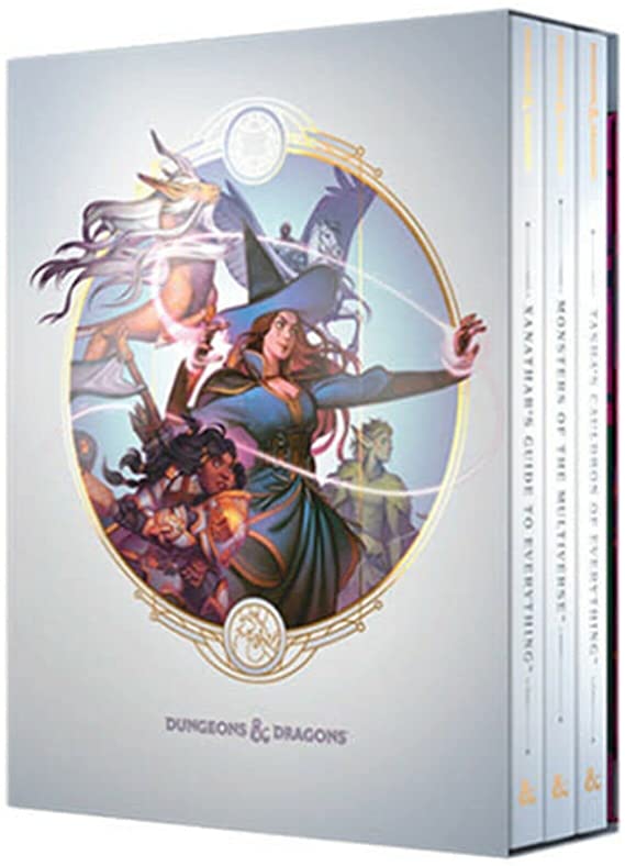 D&D RPG: Xanathar's Guide to Everything, Tasha's Cauldron of Everything, Monsters of The Multiverse, DM Screen Rule Expansion Gift Set Hard Alternate Cover