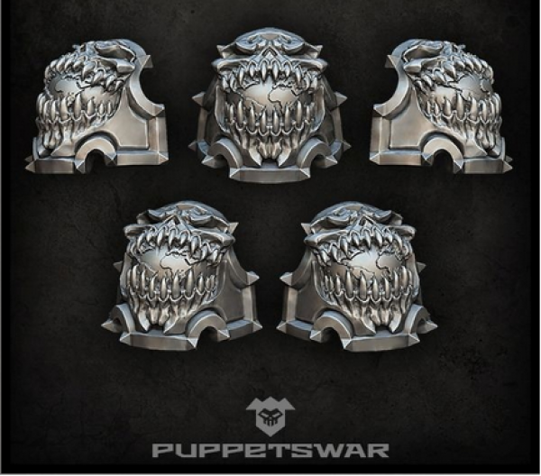 Puppets War Accessories: Planet Devourer Shoulder Pads (5)