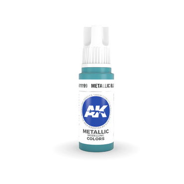 AK-Interactive: 3rd Gen Acrylics - Metallic Blue
