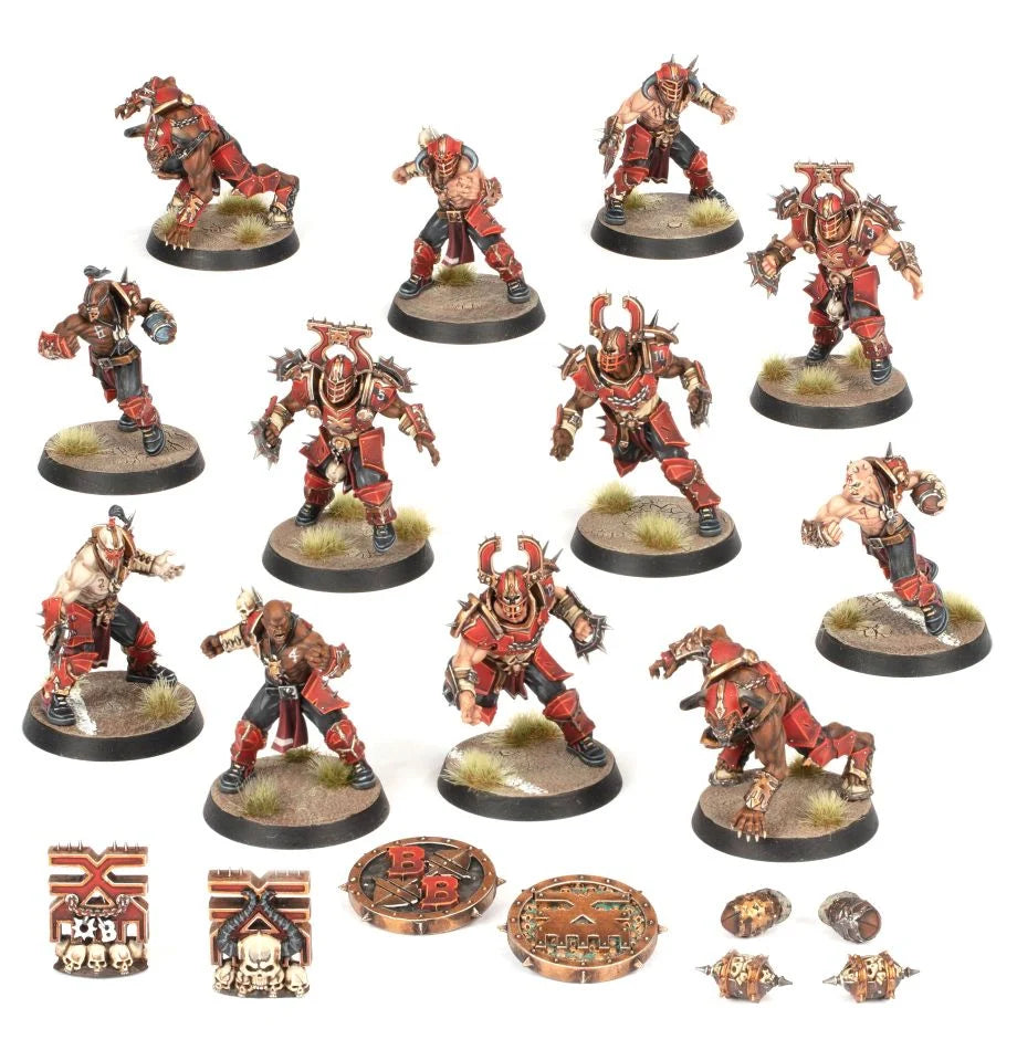 Khorne Blood Bowl Team – Skull-Tribe Slaughterers