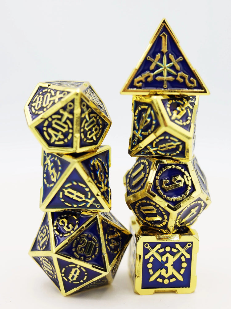 DEEP SEA SWORD RPG METAL DICE SET