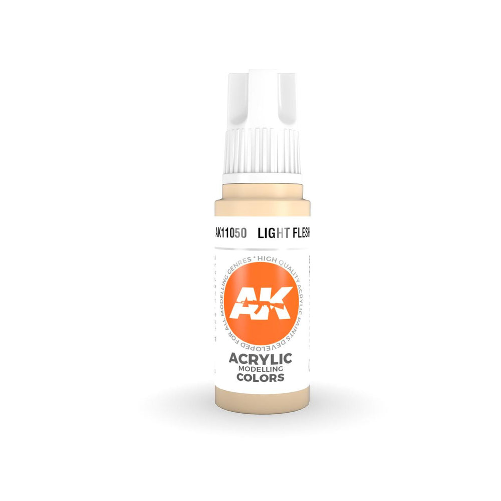 AK-Interactive: 3rd Gen Acrylics - Light Flesh