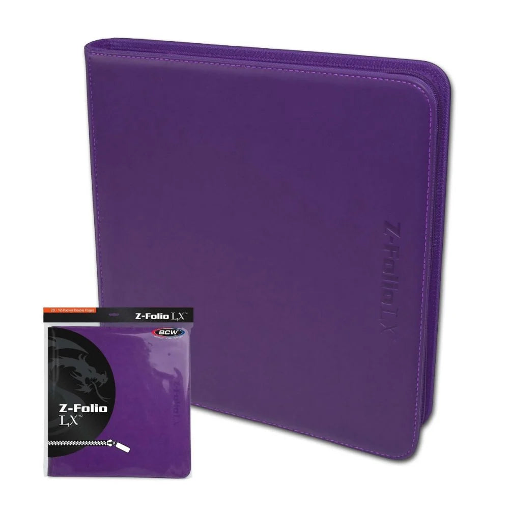 BCW Z-Folio LX -  Purple