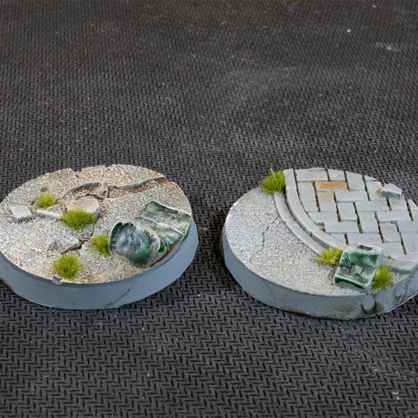 Gamer Grass- Battle Ready Bases: Urban Warfare Round 40mm