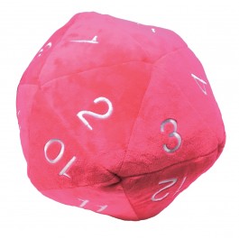 Ultra Pro Plush Jumbo D20 Hot Pink