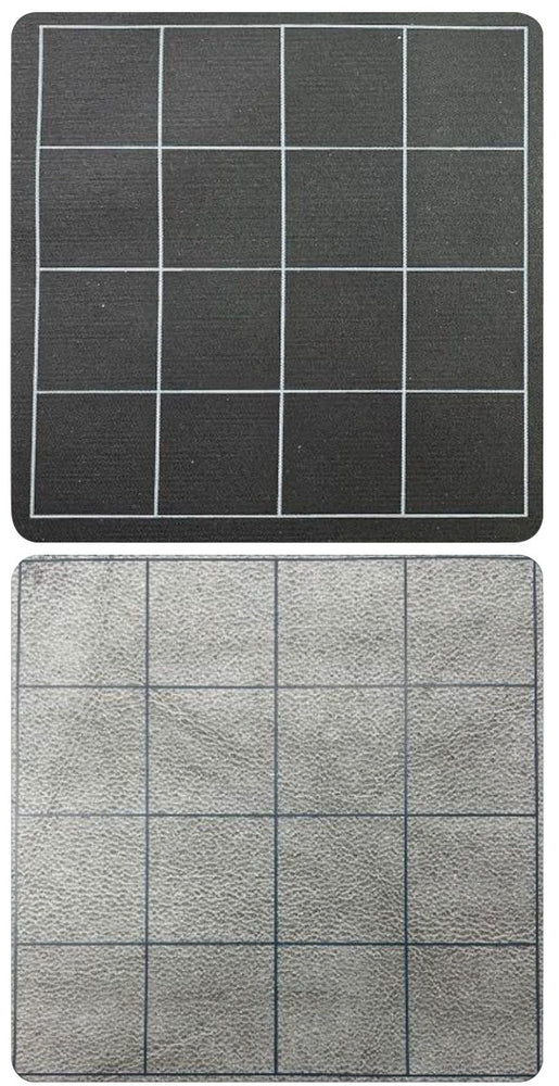 Megamat: 1in Reversible Black-  Grey Squares (34.5in x 48in Playing Surface)