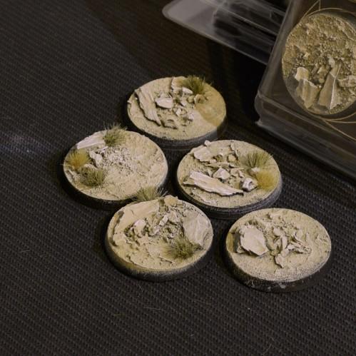 Gamer Grass- Battle Ready Bases: Arid Steppe Round 40mm