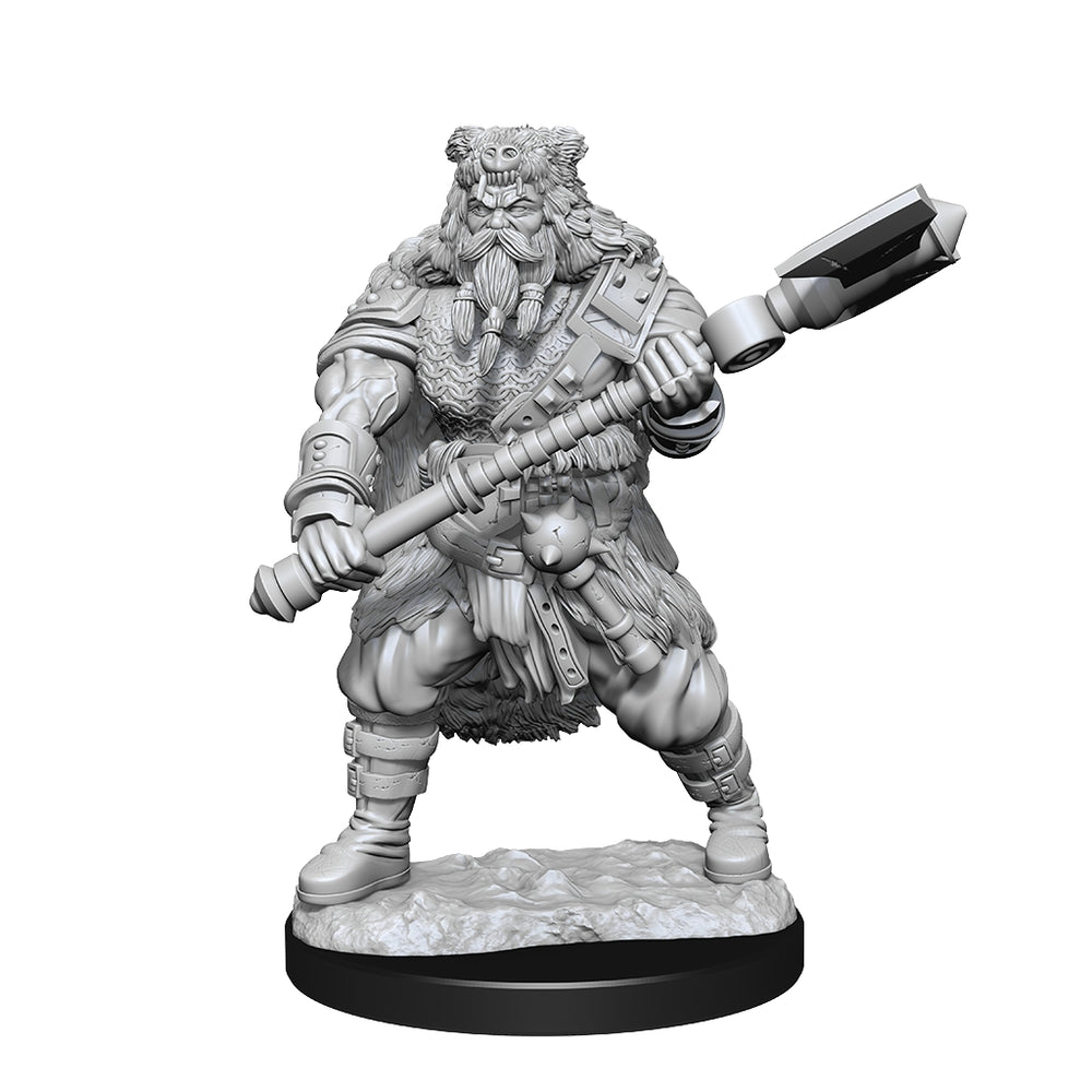 D&D Nolzur's Marvelous Miniatures: Human Male Barbarian