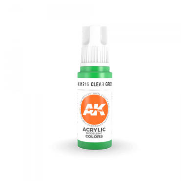 AK-Interactive: 3rd Gen Acrylics - Clear Green