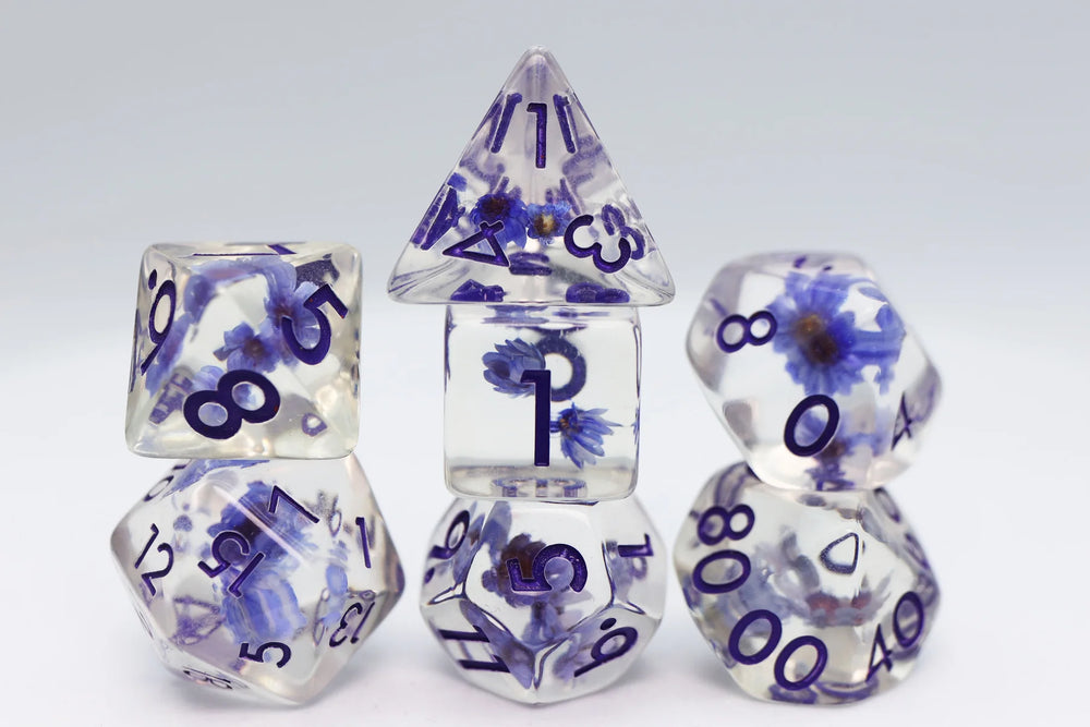 VIOLETS ARE BLUE RPG DICE SET