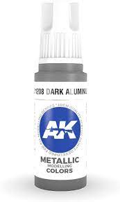 AK-Interactive: 3rd Gen Acrylics - Dark Aluminium