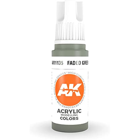 AK-Interactive: 3rd Gen Acrylics - Faded Green