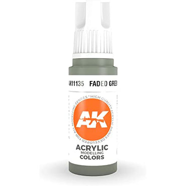 AK-Interactive: 3rd Gen Acrylics - Faded Green