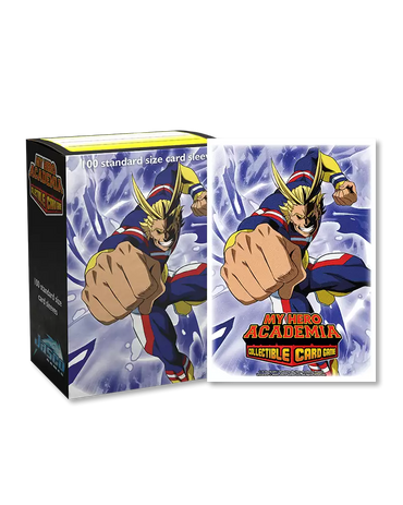 All Might Punch - Matte Art Sleeves - Standard Size