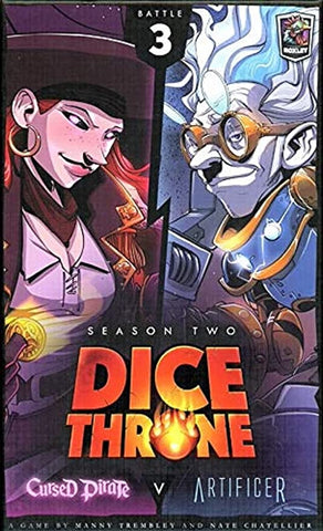 Dice Throne Season Two - Box 3 - Artificer Vs Cursed Pirate