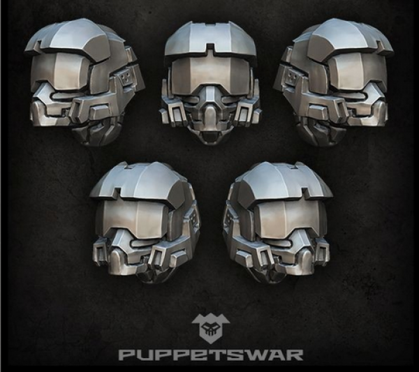 Puppets War Accessories: Pilot Helmets (5)