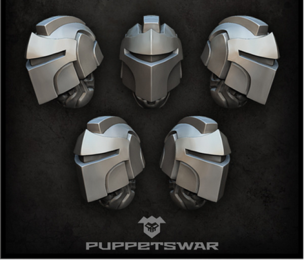 Puppets War Accessories: Chevaliers Helmets (5)