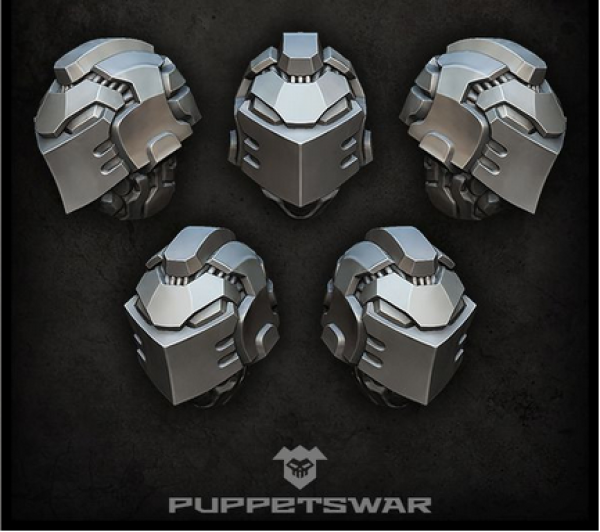Puppets War Accessories: Breacher Knight Helmets (5)