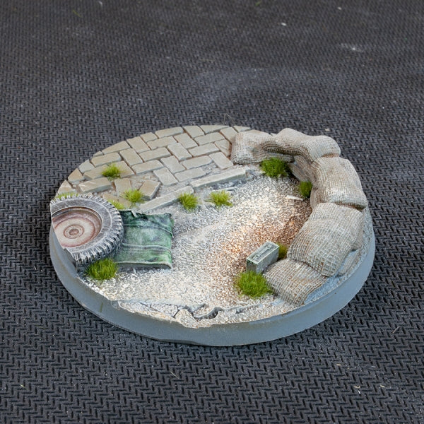 Gamer Grass- Battle Ready Bases: Urban Warfare Round 60mm