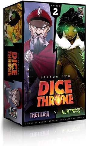 Huntress Vs Tactician - Dice Throne: Season Two Board Game