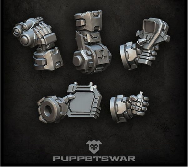 Puppets War Accessories: Gadget Hands (Left, 5)