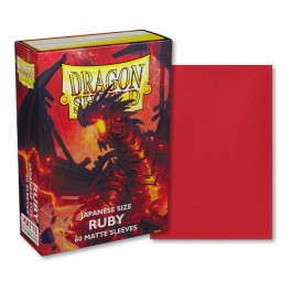 Dragon Shield 60ct Pack Mini Matte Ruby