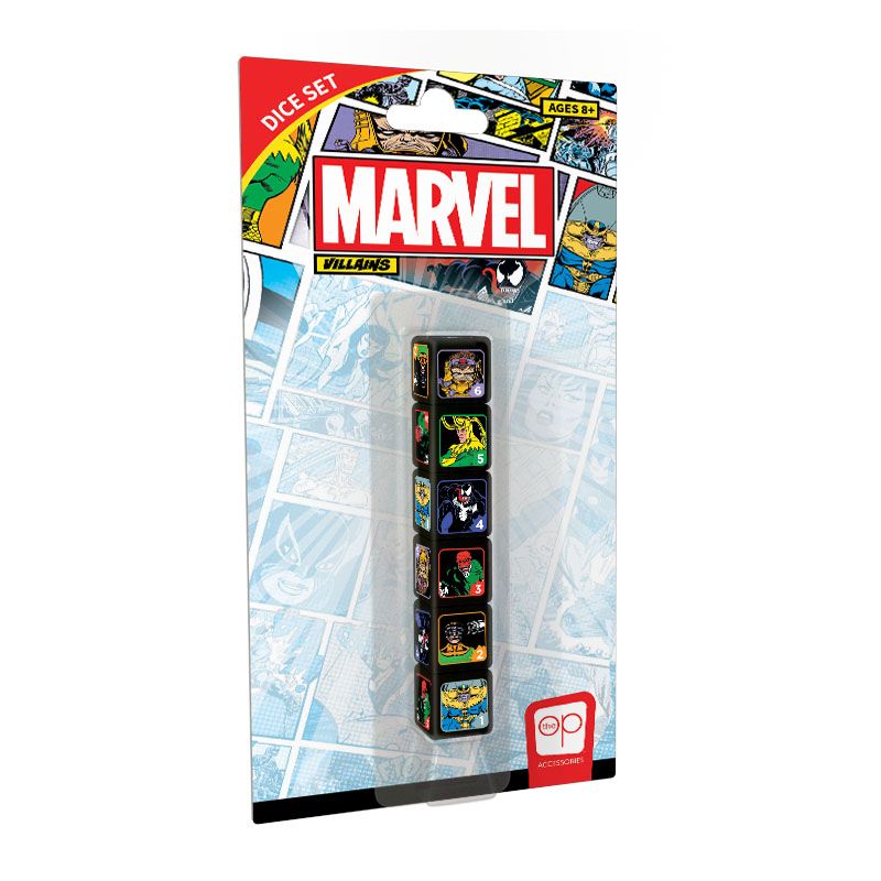 Marvel Villains d6 Dice Set (6)