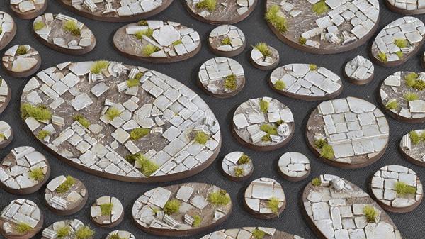 Gamer Grass- Battle Ready Bases: Temple Round 60mm