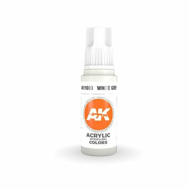AK-Interactive: 3rd Gen Acrylics - White Grey