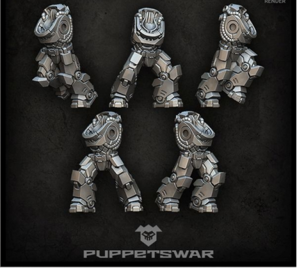 Puppets War Accessories: Prime Strikers Bodies (5)