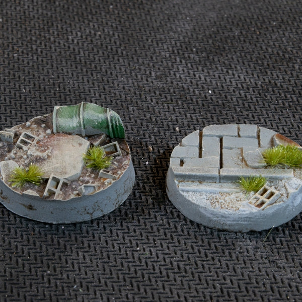 Gamer Grass- Battle Ready Bases: Urban Warfare Round 32mm