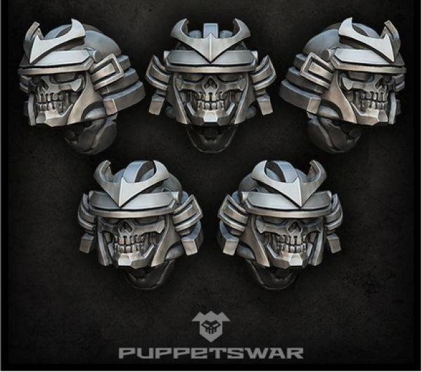 Puppets War Accessories: Samurai Reaper Helmets (5)