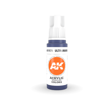 AK-Interactive: 3rd Gen Acrylics - Ultramarine Blue