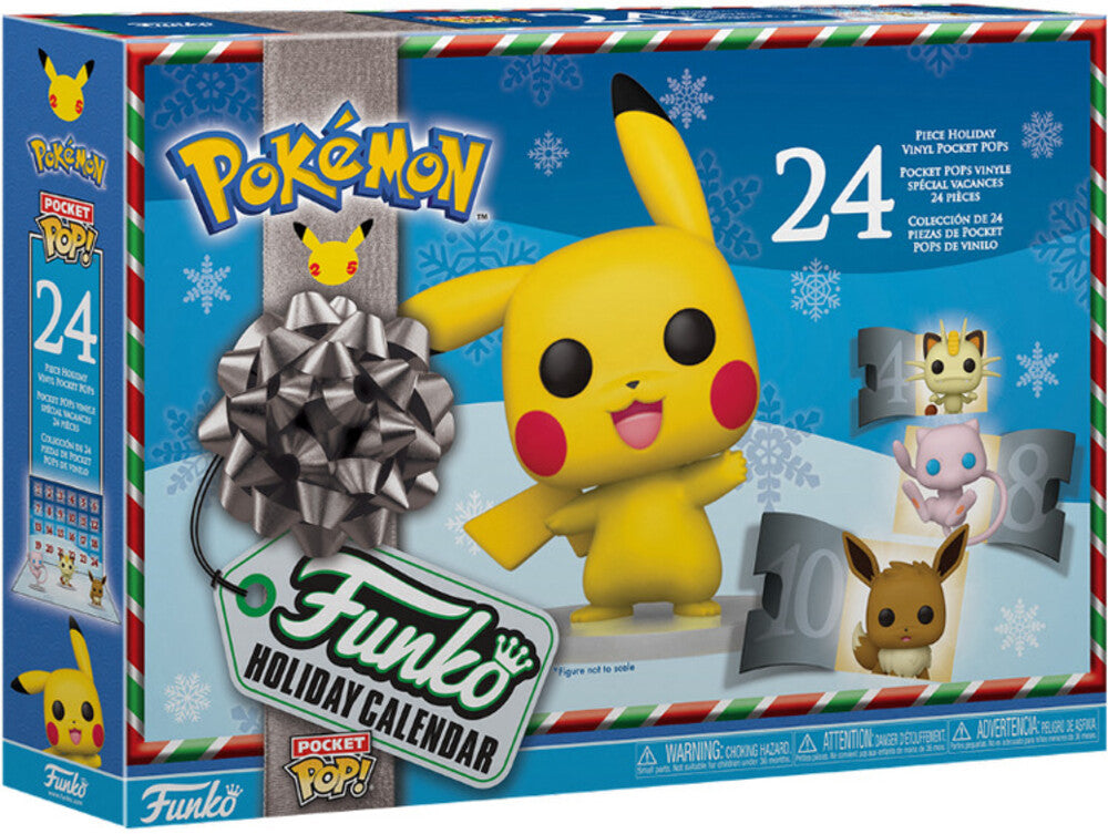 Funko Pocket POP! Pokemon Advent Calendar [24 Mini Vinyl Figures, 2022]