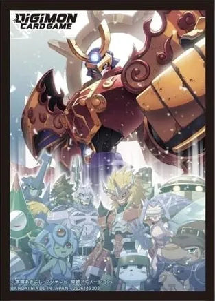 Digimon Card Game Official Sleeves - Digimon Susanoomon Card Sleeves 2022