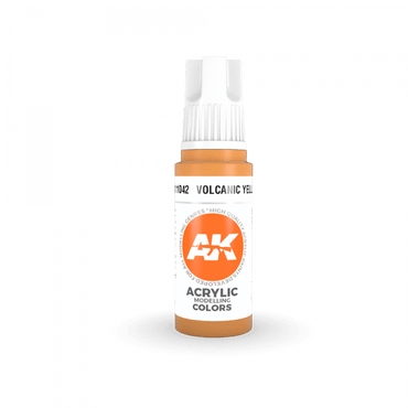 AK-Interactive: 3rd Gen Acrylics - Volcanic Yellow