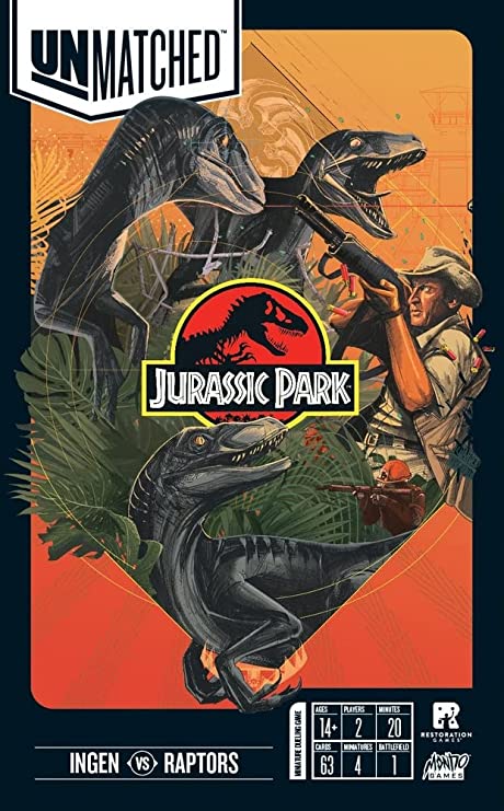 Unmatched Jurassic Park: Ingen Vs. Raptors