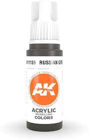 AK-Interactive: 3rd Gen Acrylics - Russian Green