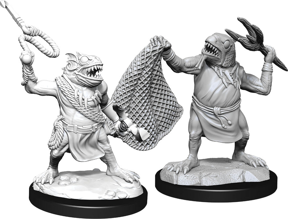 D&D Nolzur's Marvelous Miniatures: Kuo-Toa & Kuo-Toa Whip