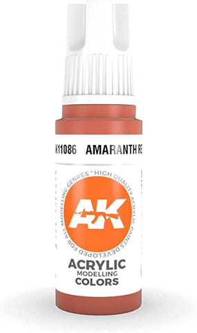 AK-Interactive: 3rd Gen Acrylics - Amaranth Red